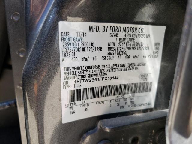 Photo 9 VIN: 1FT7W2B61FEC10144 - FORD F250 SUPER 