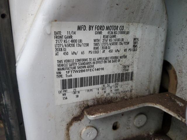 Photo 11 VIN: 1FT7W2B61FEC14016 - FORD F250 SUPER 