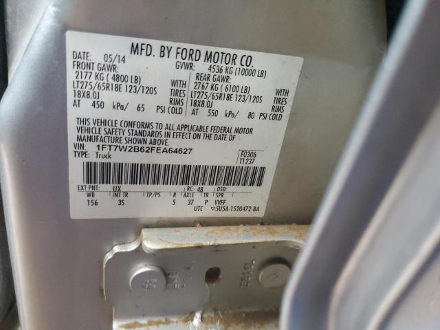 Photo 11 VIN: 1FT7W2B62FEA64627 - FORD F250 