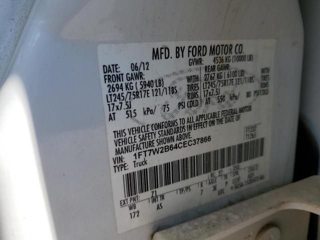 Photo 11 VIN: 1FT7W2B64CEC37866 - FORD F250 