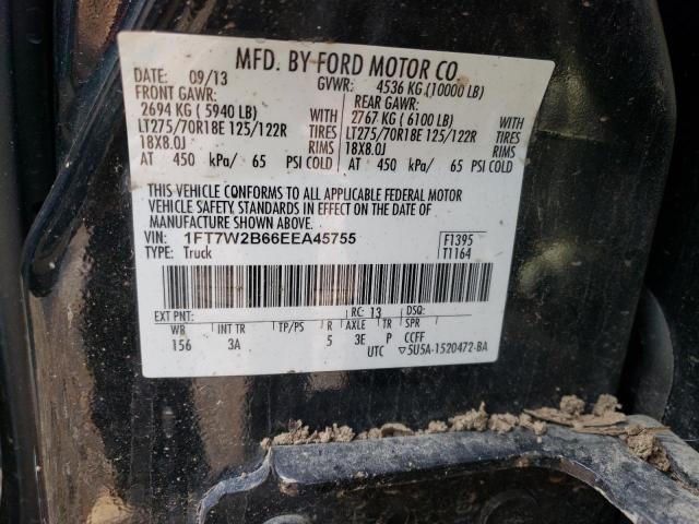 Photo 12 VIN: 1FT7W2B66EEA45755 - FORD F250 SUPER 