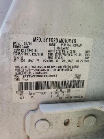 Photo 9 VIN: 1FT7W2B66EEB50053 - FORD F250 SUPER 