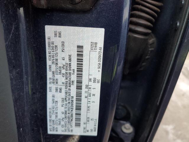 Photo 11 VIN: 1FT7W2B67KED05818 - FORD F250 