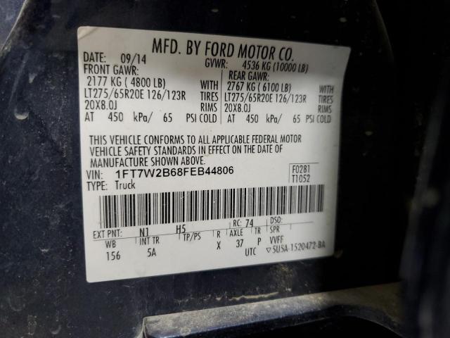 Photo 11 VIN: 1FT7W2B68FEB44806 - FORD F250 SUPER 