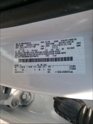 Photo 9 VIN: 1FT7W2B69LED79470 - FORD SUPER DUTY F-250 SRW 