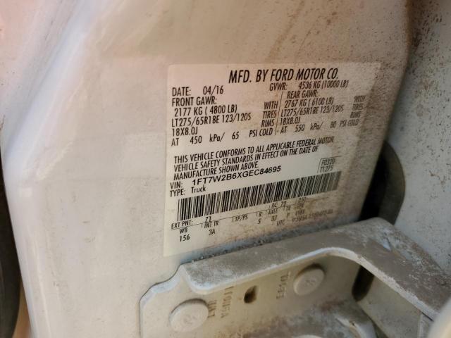 Photo 11 VIN: 1FT7W2B6XGEC84695 - FORD F250 