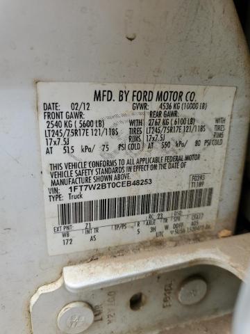 Photo 11 VIN: 1FT7W2BT0CEB48253 - FORD F250 