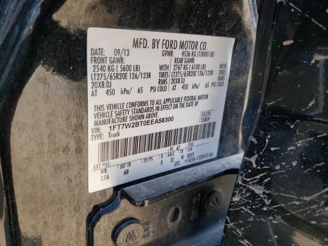 Photo 11 VIN: 1FT7W2BT0EEA58300 - FORD F250 SUPER 