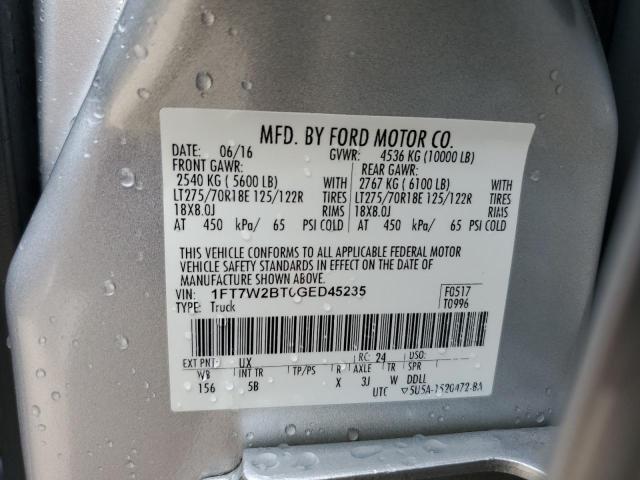 Photo 11 VIN: 1FT7W2BT0GED45235 - FORD F250 SUPER 