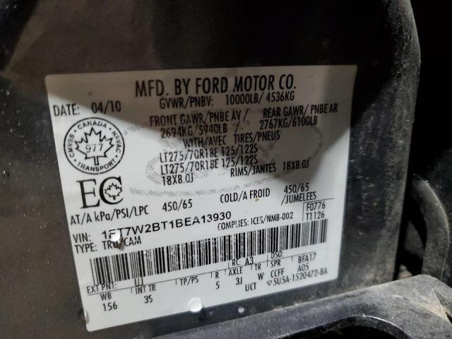 Photo 9 VIN: 1FT7W2BT1BEA13930 - FORD SUPER DUTY F-250 