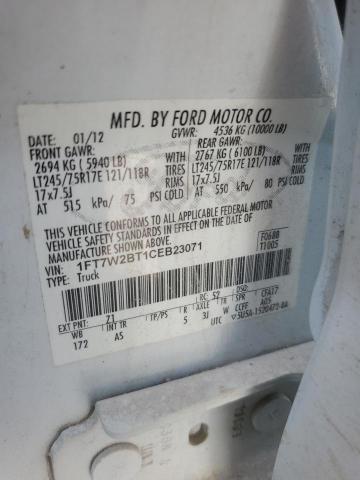 Photo 11 VIN: 1FT7W2BT1CEB23071 - FORD F250 SUPER 