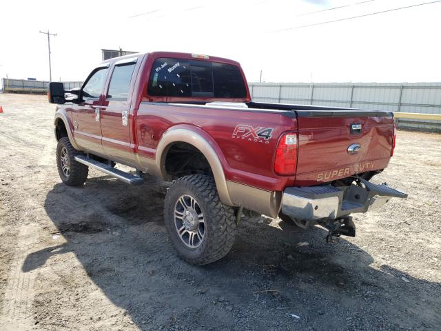 Photo 2 VIN: 1FT7W2BT1EEB49690 - FORD F250 SUPER 