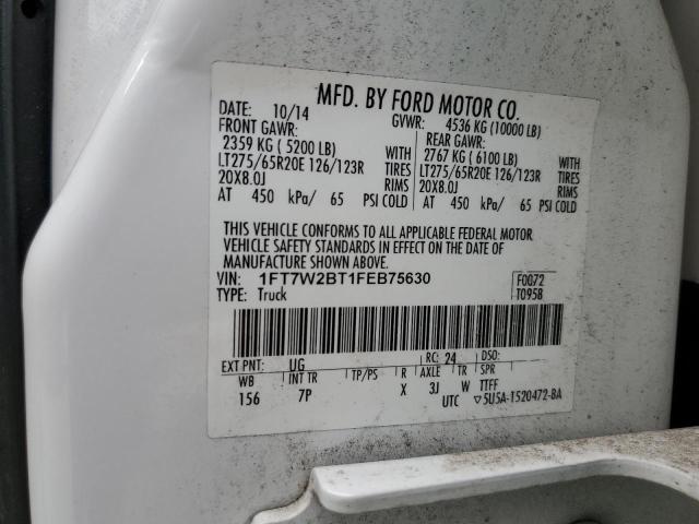 Photo 11 VIN: 1FT7W2BT1FEB75630 - FORD F250 