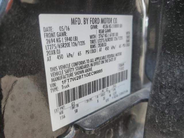 Photo 11 VIN: 1FT7W2BT1GEC96885 - FORD F250 SUPER 