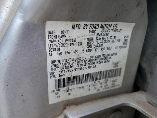 Photo 11 VIN: 1FT7W2BT2BEC18625 - FORD F250 