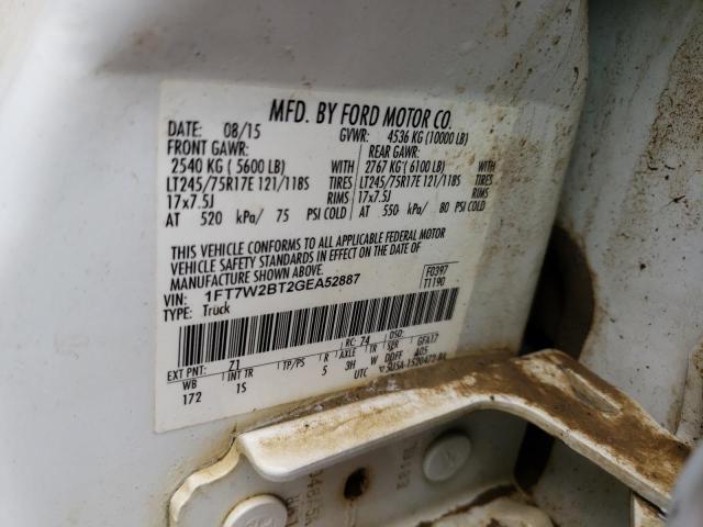 Photo 11 VIN: 1FT7W2BT2GEA52887 - FORD F250 SUPER 