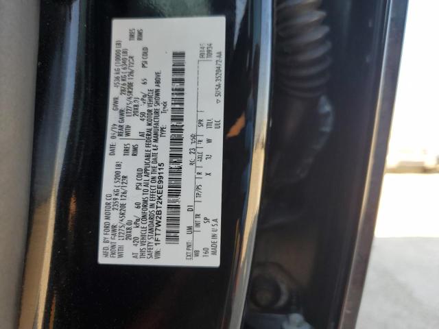 Photo 11 VIN: 1FT7W2BT2KEE99115 - FORD F250 SUPER 