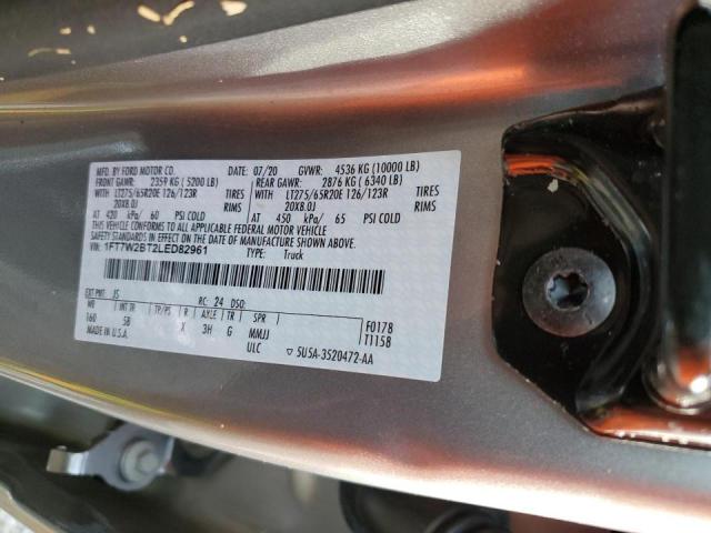 Photo 9 VIN: 1FT7W2BT2LED82961 - FORD F250 SUPER 