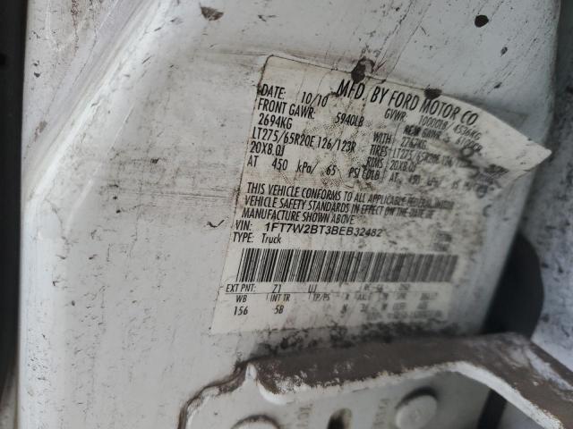 Photo 11 VIN: 1FT7W2BT3BEB32482 - FORD F250 XLT 