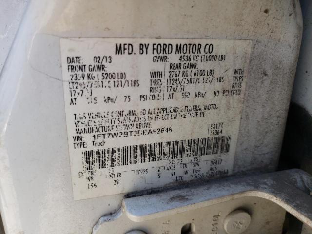 Photo 11 VIN: 1FT7W2BT3DEA92648 - FORD F250 SUPER 