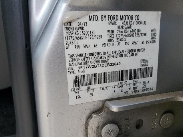 Photo 11 VIN: 1FT7W2BT3DEB33649 - FORD F250 SUPER 