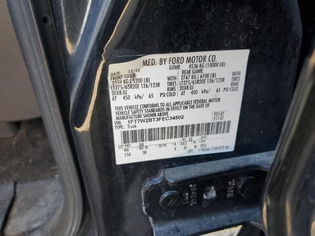 Photo 11 VIN: 1FT7W2BT3FEC34502 - FORD F250 SUPER 