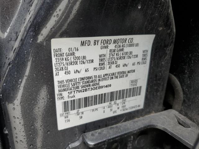 Photo 11 VIN: 1FT7W2BT3GEB91409 - FORD F250 SUPER 