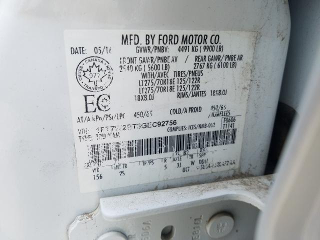 Photo 8 VIN: 1FT7W2BT3GEC92756 - FORD F250 SUPER 