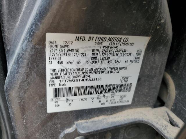 Photo 11 VIN: 1FT7W2BT4DEA33138 - FORD F250 SUPER 