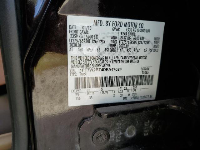 Photo 11 VIN: 1FT7W2BT4DEA47024 - FORD F250 SUPER 