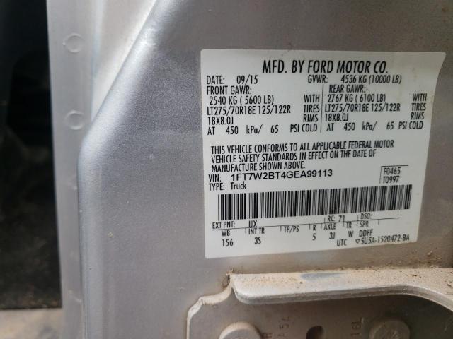 Photo 11 VIN: 1FT7W2BT4GEA99113 - FORD F250 SUPER 