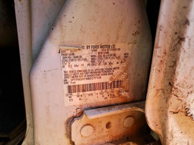 Photo 11 VIN: 1FT7W2BT5BEC77135 - FORD F250 SUPER 