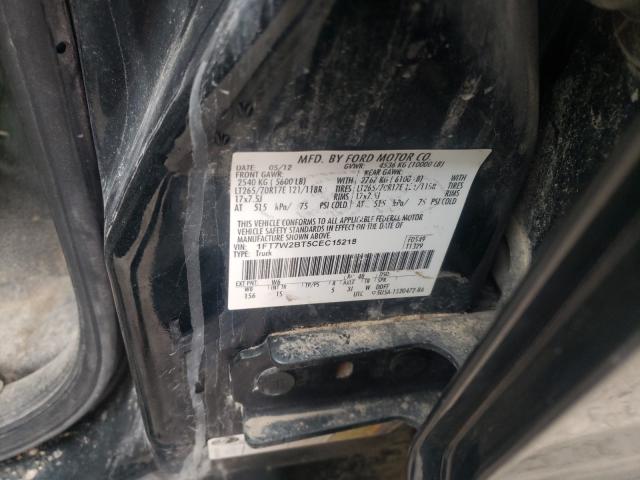 Photo 9 VIN: 1FT7W2BT5CEC15218 - FORD F250 SUPER 