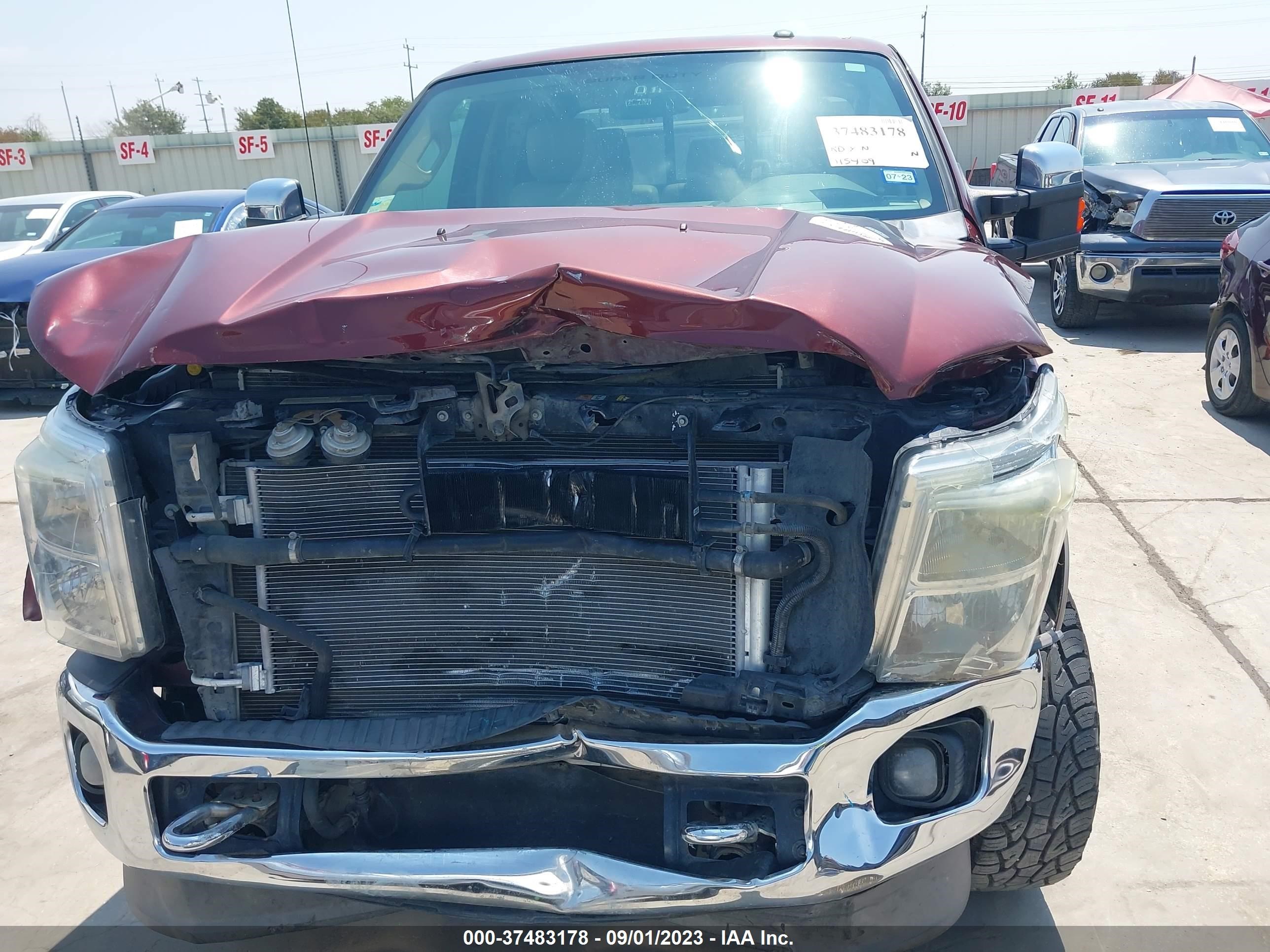 Photo 12 VIN: 1FT7W2BT5CEC81848 - FORD F250 