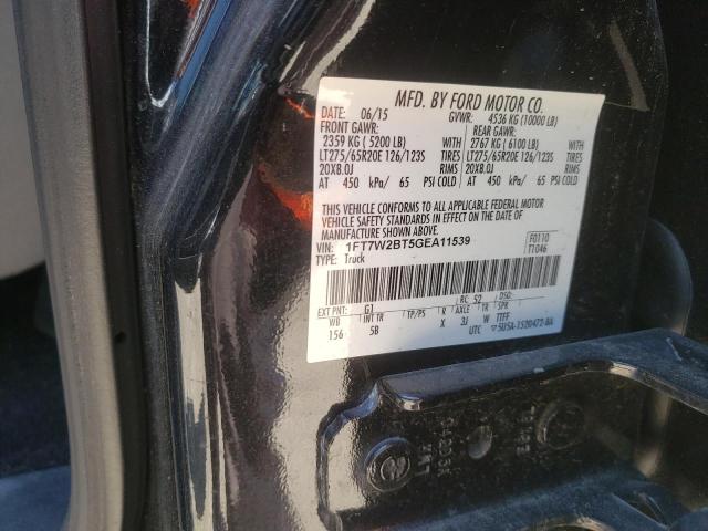 Photo 11 VIN: 1FT7W2BT5GEA11539 - FORD F250 