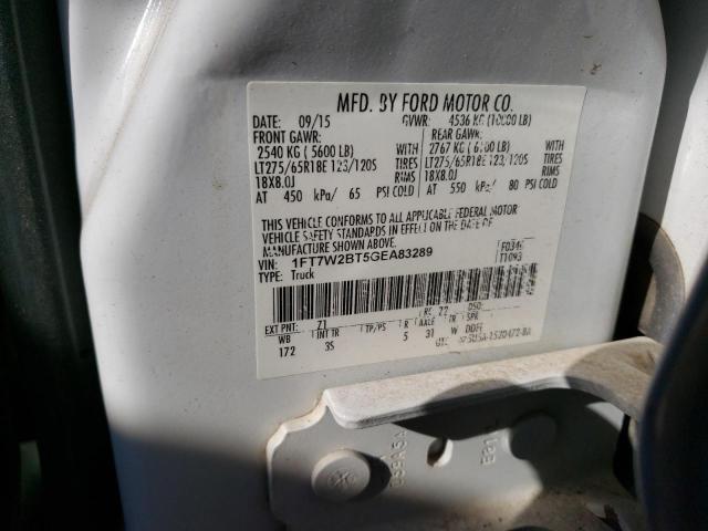 Photo 11 VIN: 1FT7W2BT5GEA83289 - FORD F250 SUPER 