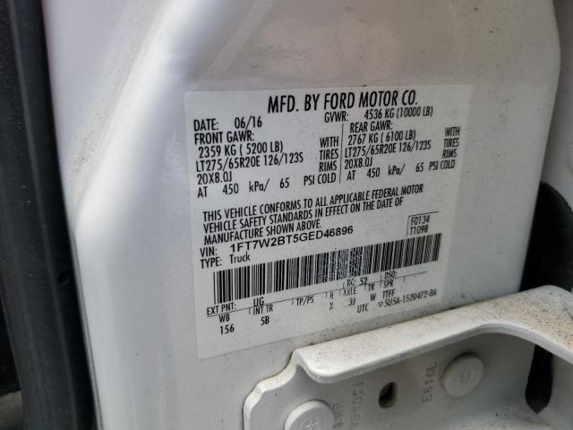 Photo 11 VIN: 1FT7W2BT5GED46896 - FORD F250 SUPER 