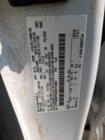 Photo 11 VIN: 1FT7W2BT5KED15480 - FORD F250 SUPER 