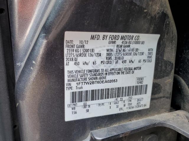 Photo 11 VIN: 1FT7W2BT6DEA02053 - FORD F250 SUPER 