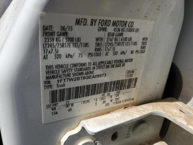 Photo 11 VIN: 1FT7W2BT6GEA09573 - FORD F250 