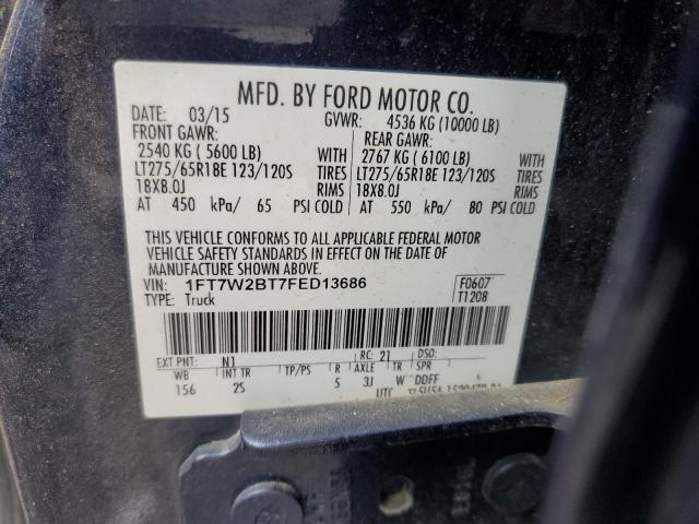 Photo 11 VIN: 1FT7W2BT7FED13686 - FORD F250 SUPER 