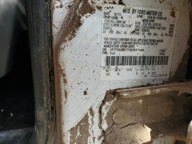 Photo 12 VIN: 1FT7W2BT7GEB11044 - FORD F250 