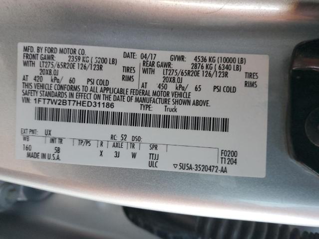 Photo 11 VIN: 1FT7W2BT7HED31186 - FORD F350 