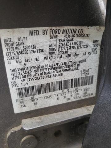 Photo 11 VIN: 1FT7W2BT8BEB89048 - FORD F250 