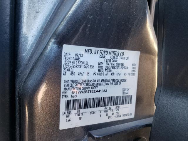 Photo 9 VIN: 1FT7W2BT8EEA41082 - FORD F250 SUPER 