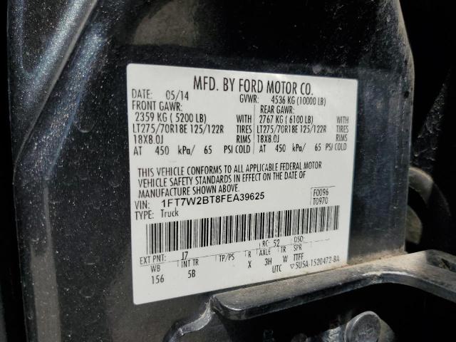 Photo 11 VIN: 1FT7W2BT8FEA39625 - FORD F250 SUPER 