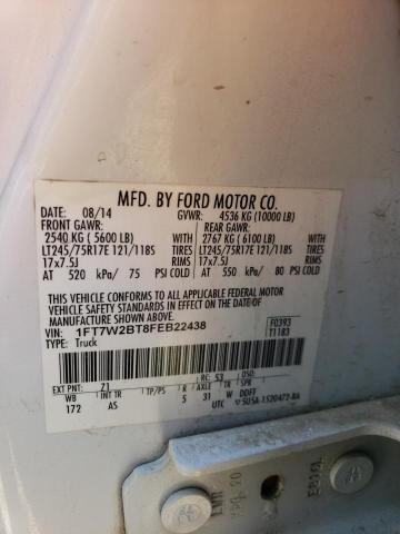 Photo 11 VIN: 1FT7W2BT8FEB22438 - FORD F250 SUPER 