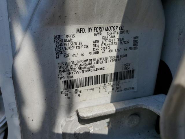 Photo 11 VIN: 1FT7W2BT8FED25362 - FORD F250 