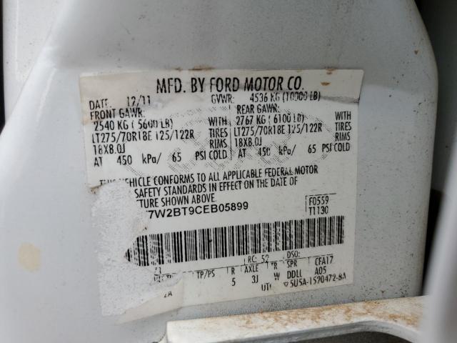 Photo 11 VIN: 1FT7W2BT9CEB05899 - FORD F250 SUPER 