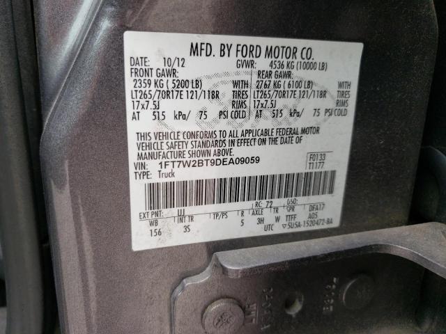 Photo 11 VIN: 1FT7W2BT9DEA09059 - FORD F250 